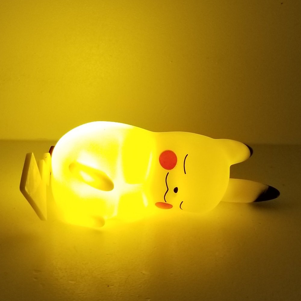 Pikachu night light or cake toper approximately 4.75" X2.165"